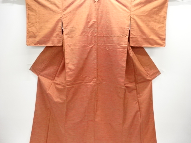 JAPANESE KIMONO / TSUMUGI / WOVEN STRIPE